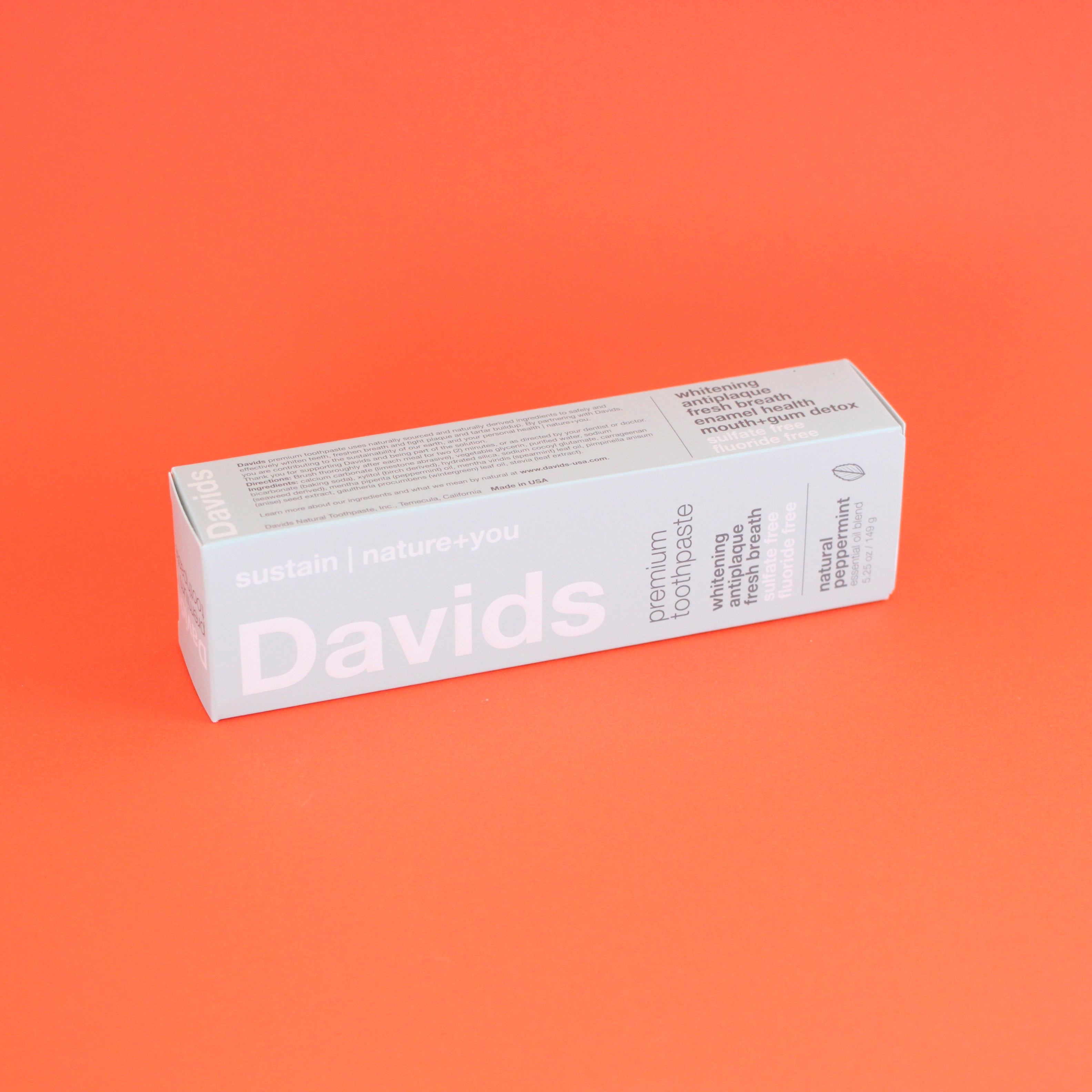 David's Natural Toothpaste