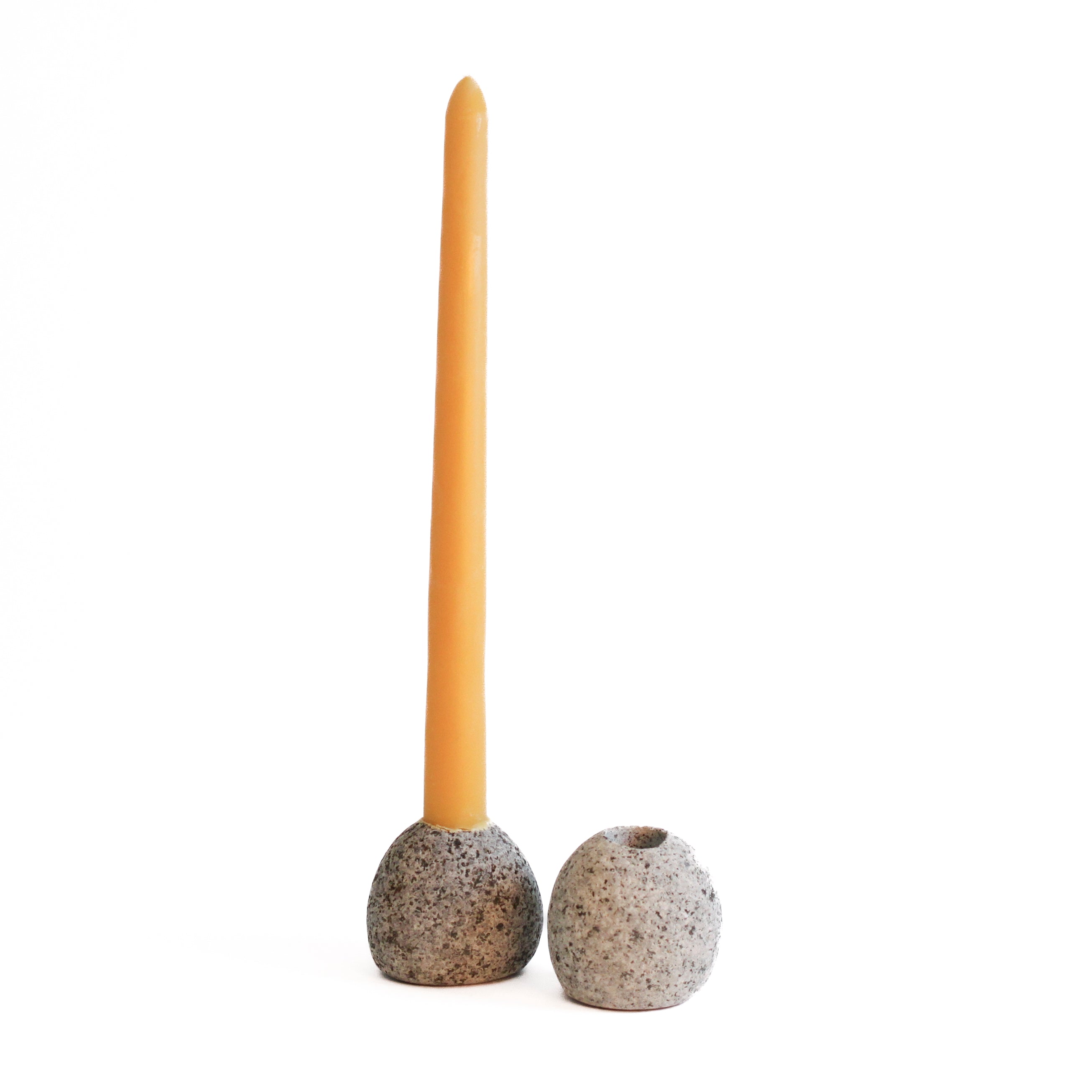 Funky Rock Designs Taper Candle Holders