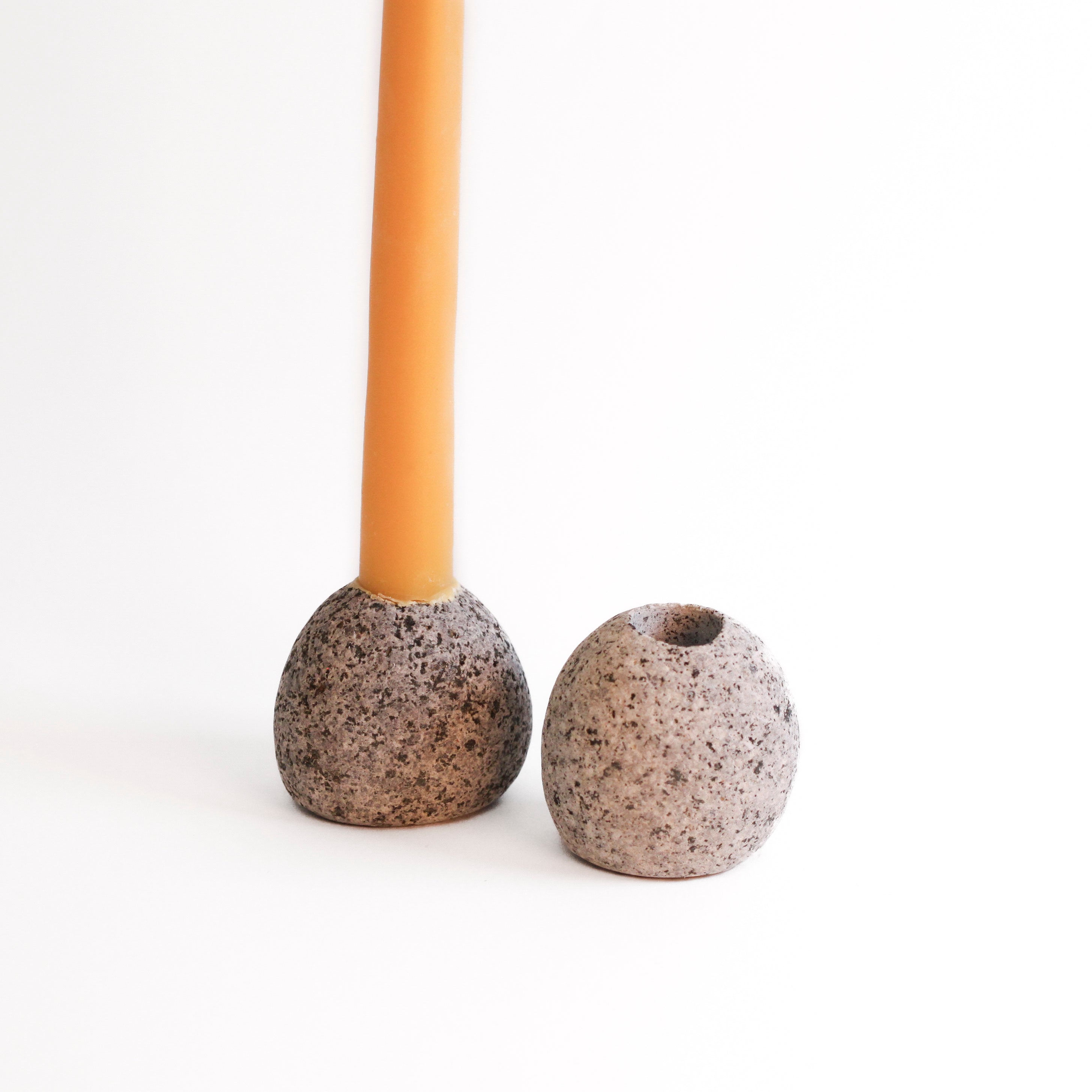 Funky Rock Designs Taper Candle Holders